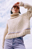 Lana Grossa PULLOVER Lovely Cotton (lala Berlin) & Brillino - Strikkeoppskrift (SE)
