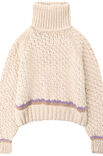 Lana Grossa PULLOVER Lovely Cotton (lala Berlin) & Brillino - Strikkeoppskrift (SE)