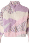 Lana Grossa PULLOVER Brushy & Brushy Print (lala Berlin) - Strikkeoppskrift (SE)