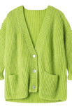 Lana Grossa CARDIGAN Silkhair - Strikkeoppskrift (SE)