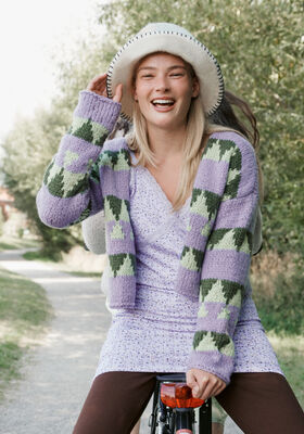 CARDIGAN Lovely Cotton (lala Berlin) - Strikkeoppskrift (SE) fra Lana Grossa