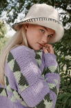 Lana Grossa LUE Feltro & Cool Wool Big - Strikkeoppskrift (SE)