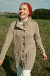 Lana Grossa CARDIGAN Landlust Soft Tweed 90 - Strikkeoppskrift (SE)