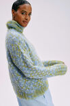 Lana Grossa PULLOVER Lala Berlin Smoothy & Lala Berlin Buffy - Strikkeoppskrift (SE)