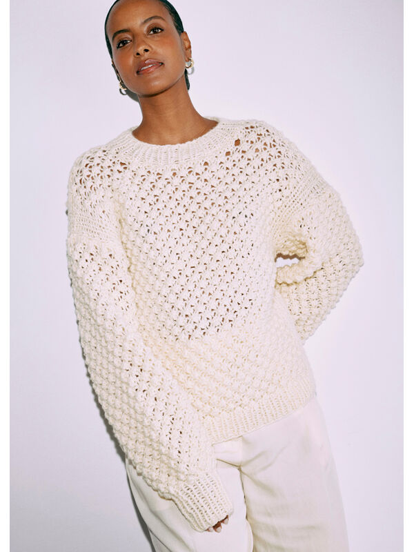 Lana Grossa PULLOVER Lala Berlin Lovely Cotton - Strikkeoppskrift (SE)
