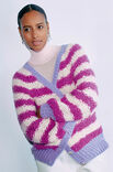 Lana Grossa CARDIGAN Lala Berlin Flamy & Lala Berlin Lovely Cotton - Strikkeoppskrift (SE)