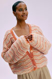 Lana Grossa CARDIGAN Lala Berlin Smoothy & Lala Berlin Lovely Cotton - Strikkeoppskrift (SE)
