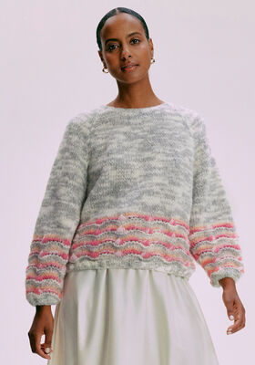 RAGLAN-PULLOVER Lala Berlin Smoothy - Strikkeoppskrift (NO) fra Lana Grossa