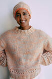 Lana Grossa PULLOVER Lala Berlin Smoothy & Lala Berlin Lovely Cotton - Strikkeoppskrift (SE)