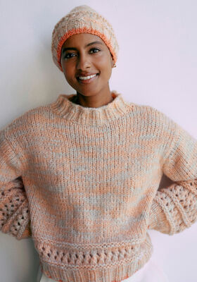 PULLOVER Lala Berlin Smoothy & Lala Berlin Lovely Cotton - Strikkeoppskrift (SE) fra Lana Grossa