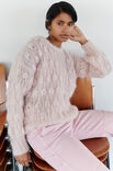 Lana Grossa PULLOVER Mohair Moda - Strikkeoppskrift (DK)