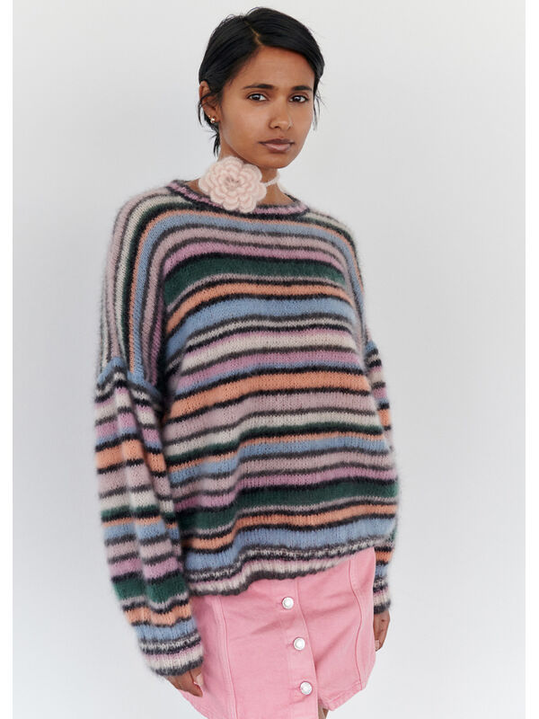 Lana Grossa PULLOVER Silkhair - Strikkeoppskrift (SE)