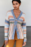Lana Grossa CARDIGAN Setasuri & Ecopuno - Strikkeoppskrift (SE)