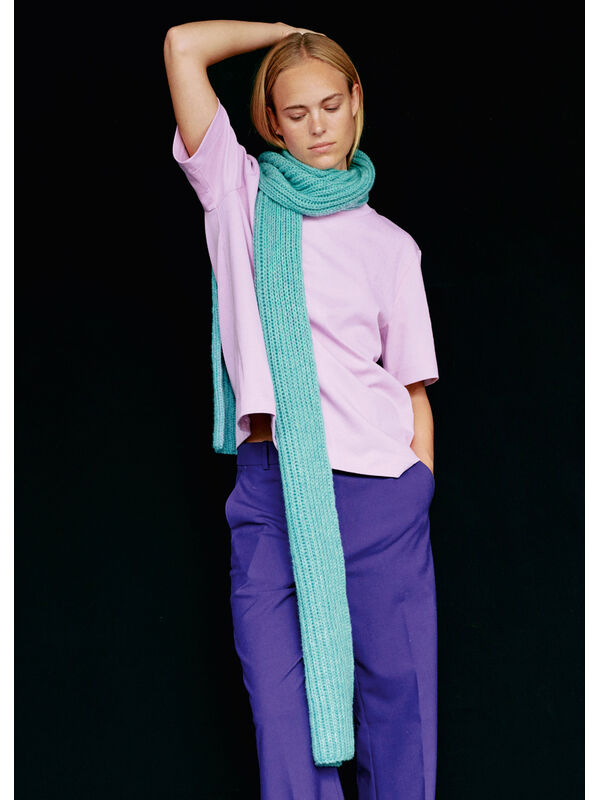 Lana Grossa SJAL Cool Merino - Strikkeoppskrift (SE)