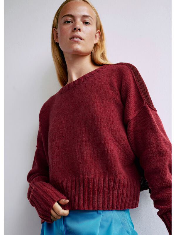 Lana Grossa PULLOVER Cashmere 16 Fine - Strikkeoppskrift (NO)