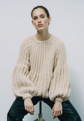 RAGLANPULLOVER Lala Berlin Lovely Cotton - Strikkeoppskrift (DK) fra Lana Grossa