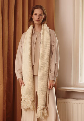 SKJERF Alta Moda Alpaca - Strikkeoppskrift (DK) fra Lana Grossa