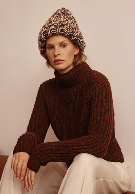 PULLOVER Alta Moda Alpaca - Strikkeoppskrift (DK) fra Lana Grossa