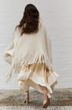 Lana Grossa PONCHO Brigitte No. 2 & Brigitte No. 3 - Strikkeoppskrift (DK)