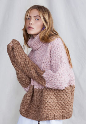 PULLOVER Lala Berlin Lovely Cotton  - Strikkeoppskrift (DK) fra Lana Grossa