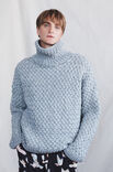 Lana Grossa PULLOVER Lala Berlin Lovely Cotton - Strikkeoppskrift (DK)