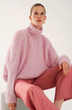 Lana Grossa PULLOVER Brigitte No. 3 - Strikkeoppskrift (DK)