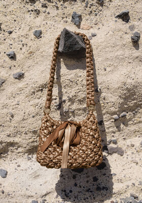 MAKRAMÉ BAG The Loop fra Lana Grossa