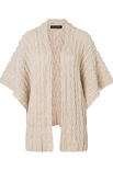 Lana Grossa PONCHO-SJAL LIFFEY Ecopuno & Setasuri - Strikkeoppskrift (DK)