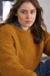 Lana Grossa SWEATER CLAUDE Size Plus - Ecopuno & Silkhair  - Strikkeoppskrift (DK)
