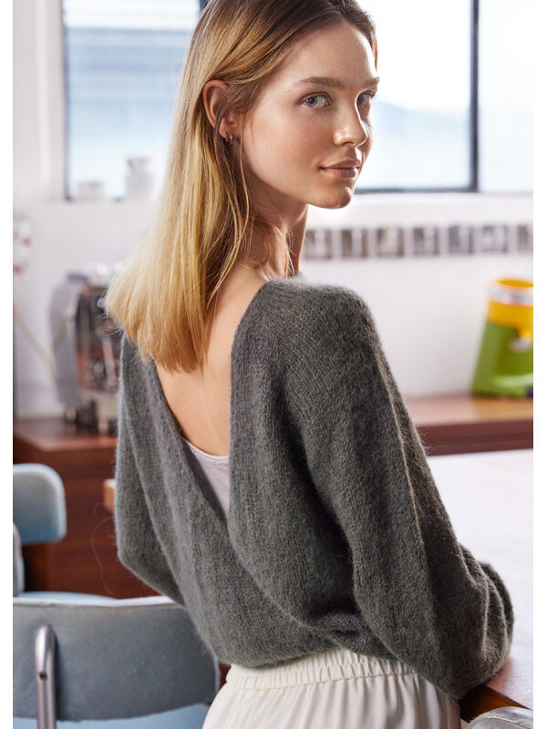 Lana Grossa SWEATER CAMILLE Setasuri - Strikkeoppskrift (DK)