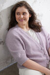 Lana Grossa CARDIGAN JOLENE Size Plus - Ecopuno & Silkhair - Strikkeoppskrift (DK)