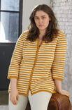 Lana Grossa CARDIGAN BAJADS Size Plus - Ecopuno  - Strikkeoppskrift (DK)
