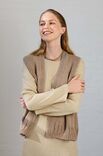 Lana Grossa VEST Cashmere Kiss - Strikkeoppskrift (DK)
