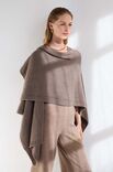 Lana Grossa PONCHO Cashmere Kiss - Strikkeoppskrift (SE)