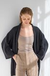 Lana Grossa KIMONOJAKKE Cashmere Kiss - Strikkeoppskrift (DK)
