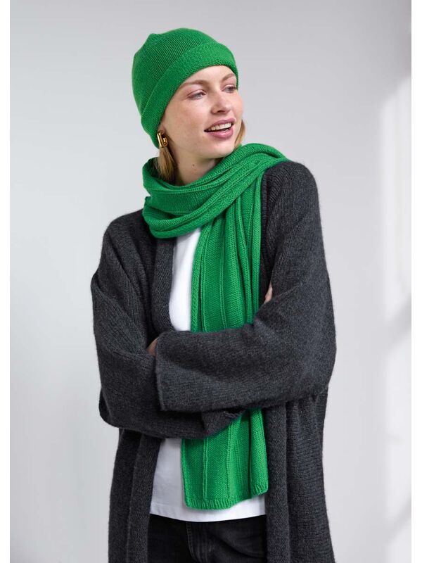 Lana Grossa SJAL Cashmere Pure - Strikkeoppskrift (SE)