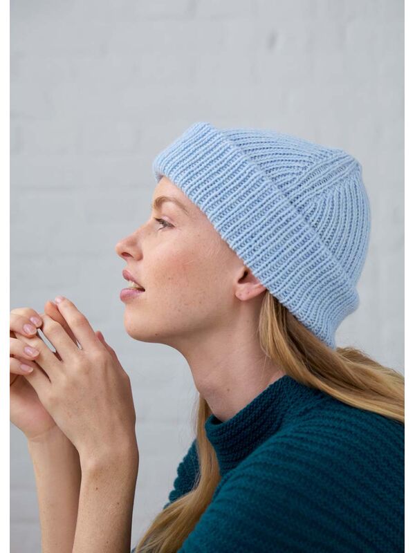Lana Grossa LUE Cashmere Kiss - Strikkeoppskrift (SE)