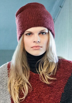 GEDOPPELTE MÜTZE Alta Moda Alpaca - German Edition fra Lana Grossa