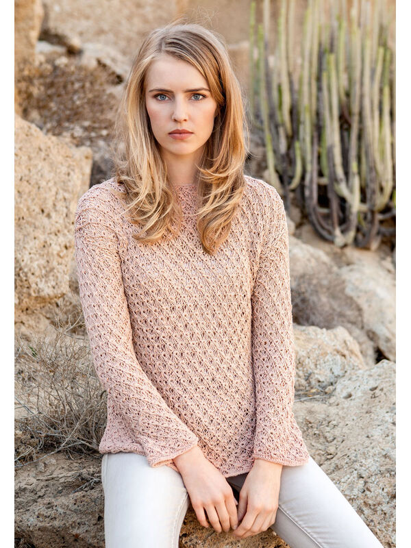 Lana Grossa PULLOVER Bottone - Strikkeinstruksjoner (DK)