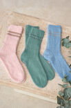 Lana Grossa SOKKER MED GLITTER Cosy Socks & Brillino