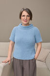 Lana Grossa RAGLANPULLOVER MED HALVE ERMER Cosy Socks