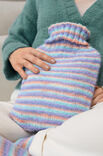 Lana Grossa TREKK TIL VARMEFLASKE Cosy Socks Multi Stripes