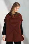Lana Grossa PONCHO Alta Moda Alpaca  - Strikkeinstruksjoner (DK)