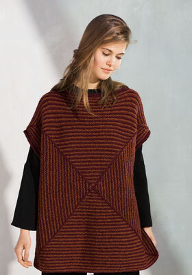 PONCHO Alta Moda Alpaca  - Strikkeinstruksjoner (DK) fra Lana Grossa