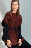 Lana Grossa PONCHO Alta Moda Alpaca  - Strikkeinstruksjoner (DK)