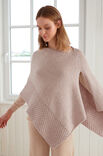 Lana Grossa PONCHO Alta Moda Cashmere 16 - Strikkeoppskrift (SE)