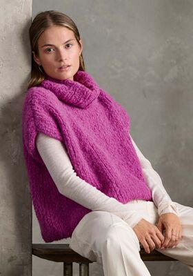 SLIPOVER Royal Alpaca - Strikkeoppskrift (SE) fra Lana Grossa