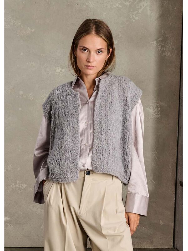 Lana Grossa VEST Royal Alpaca - Strikkeoppskrift (SE)