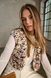 Lana Grossa VEST Confetti Print - Strikkeoppskrift (SE)