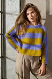 Lana Grossa KORT PULLOVER Alpaca Air - Strikkeoppskrift (SE)